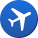 Transport or civil plane
